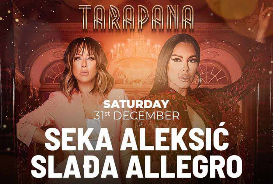 Kafana Tarapana Doček Nove godine