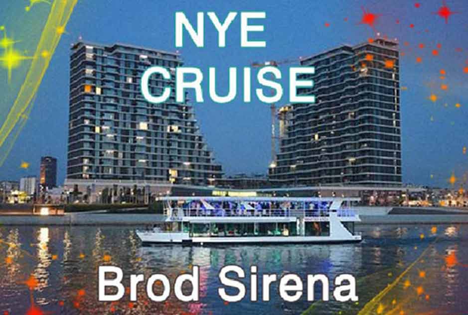 Brod restoran Sirena doček Nove godine