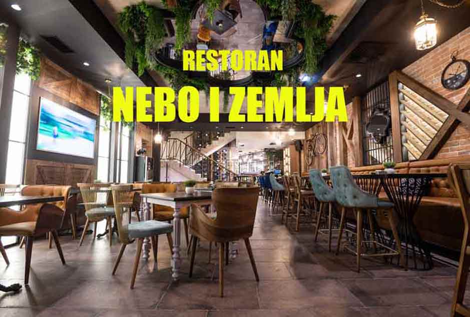 Restoran Nebo i zemlja doček Nove godine