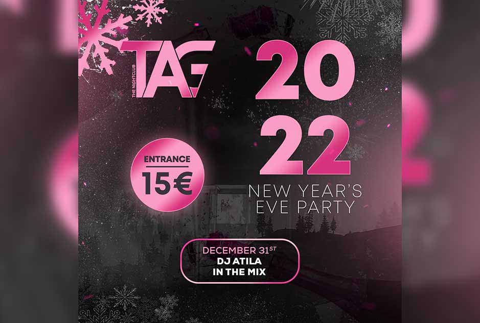 Splav TAG Doček Nove godine