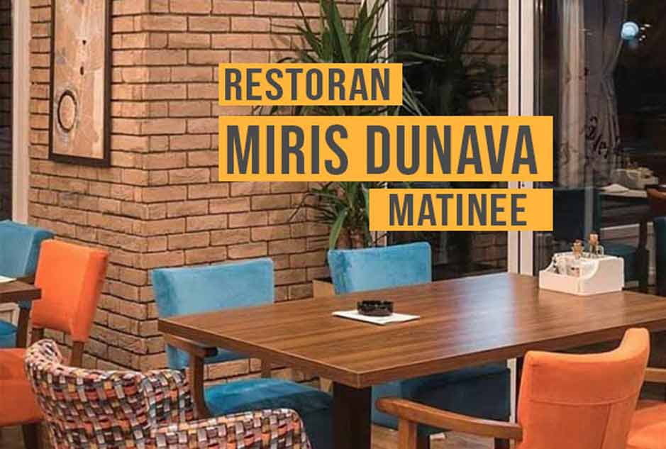 Restoran Miris Dunava Matinee Docek Nove godine