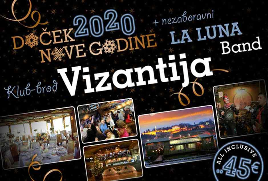 Splav Restoran Vizantija Nova godina