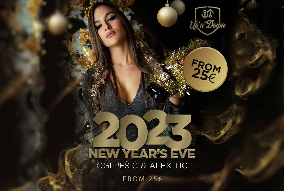 Klub Up n Down Doček Nove godine