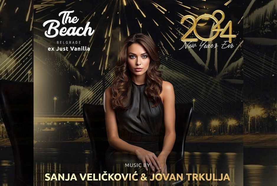 The Beach Belgrade ex Just Vanilla Doček Nove godine