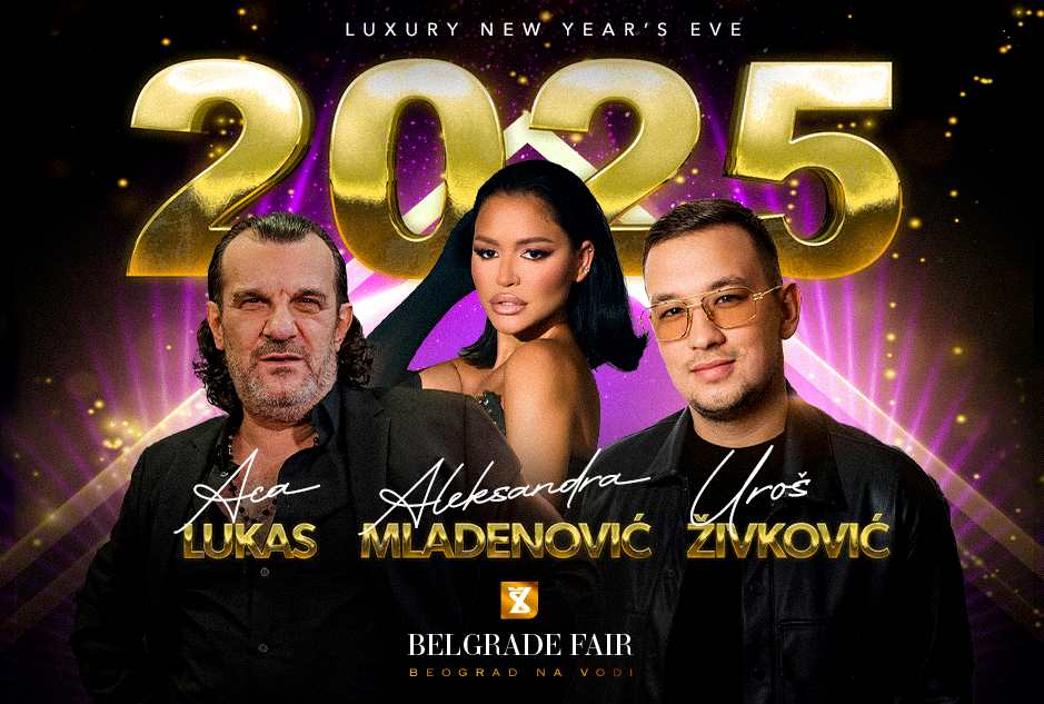 Beograd na vodi Belgrade Fair Doček Nove godine