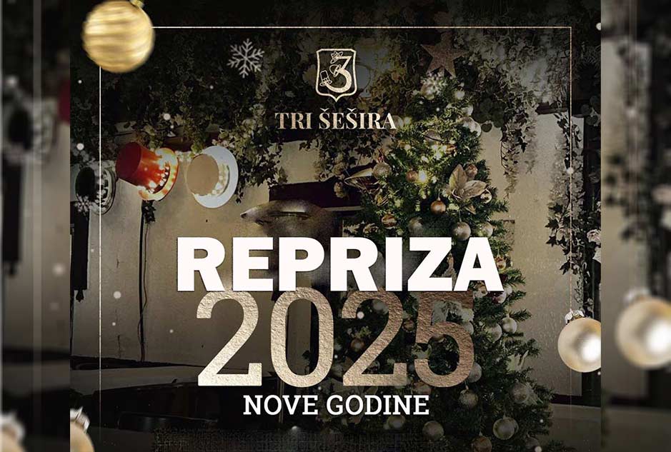 Restoran Tri šešira repriza dočeka Nove godine