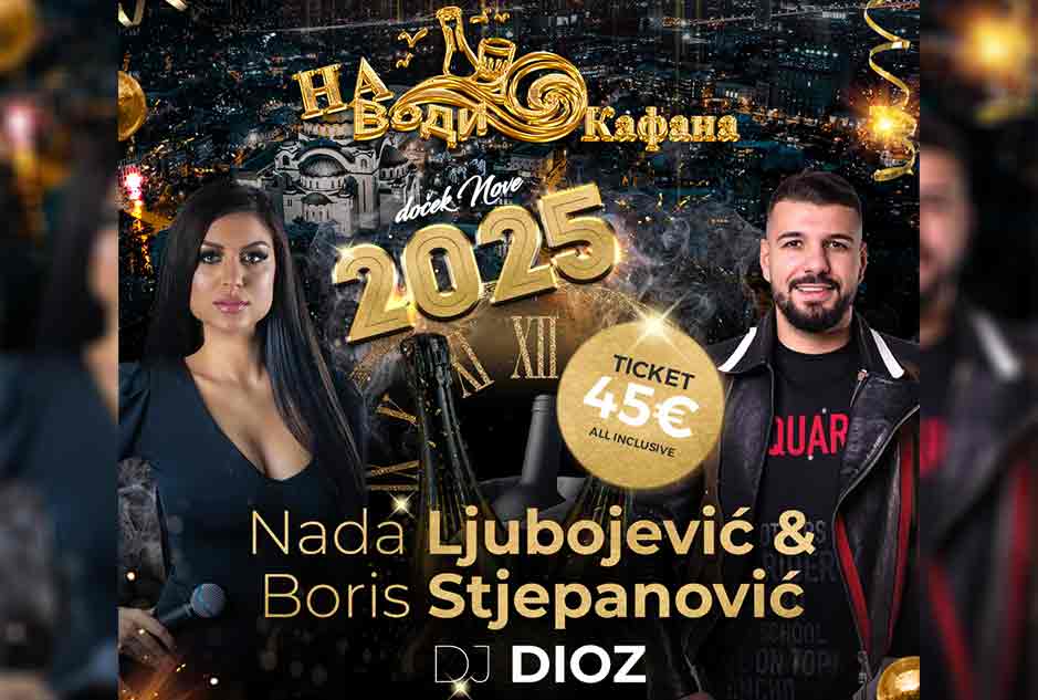 Na Vodi Kafana Doček Nove godine