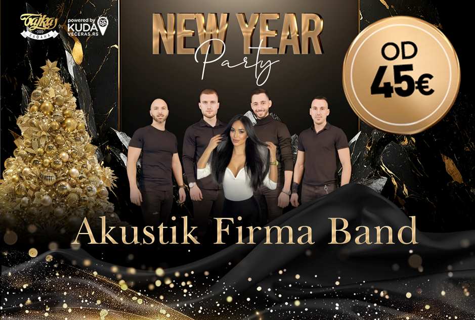 Kafana Bajka Doček Nove godine