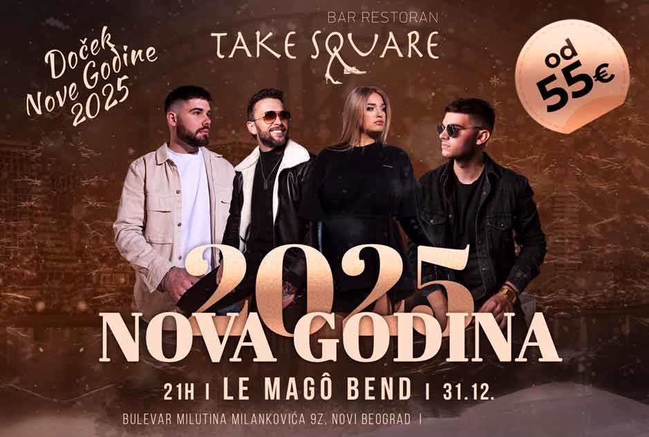 Restoran Take Square Doček Nove Godine