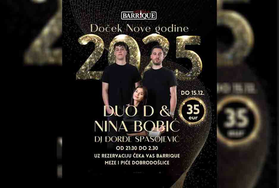 Barrique - Wine & Food Bar Doček Nove godine
