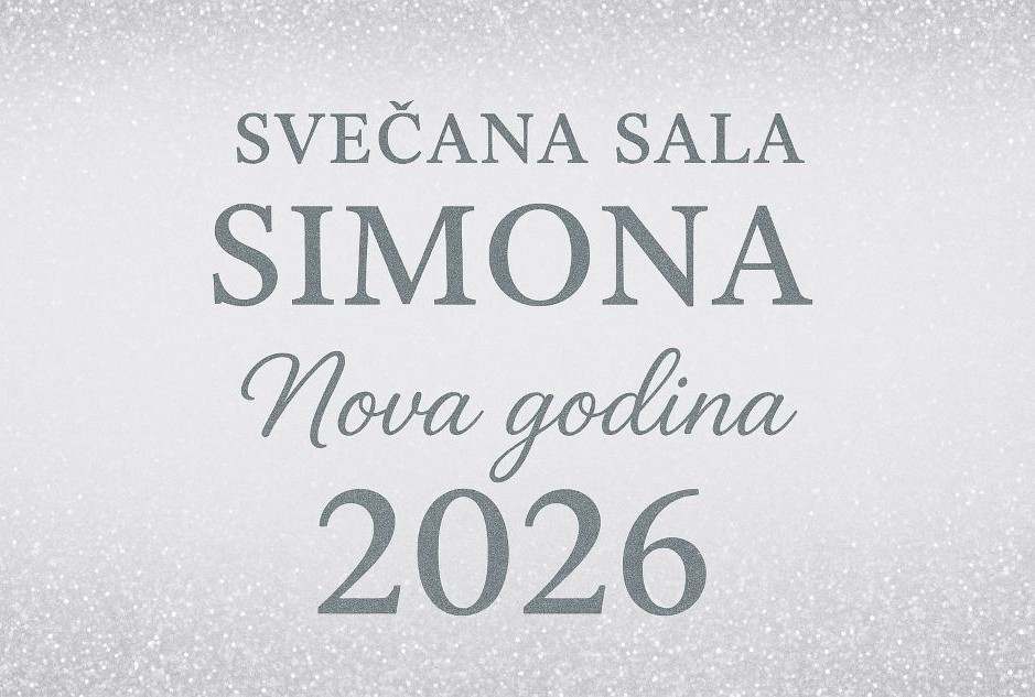 Svečana sala Simona doček Nove godine