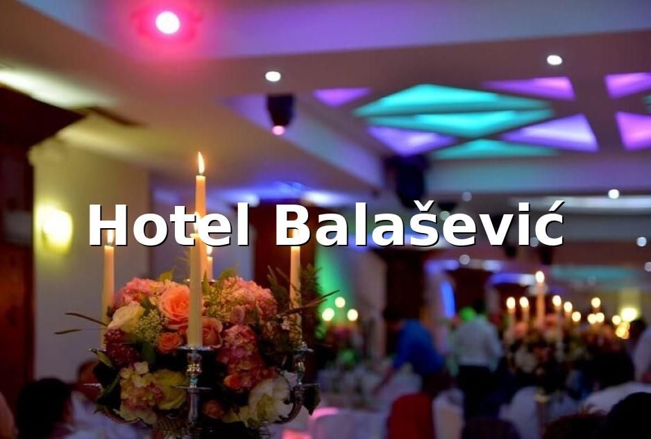 Hotel Balašević Doček Nove godine