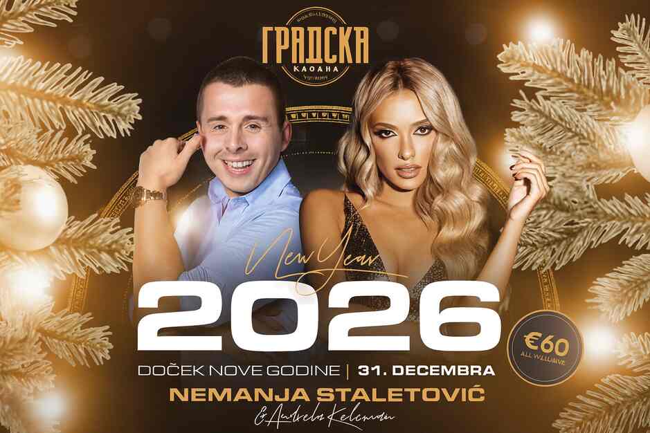 Gradska Kafana Doček Nove godine