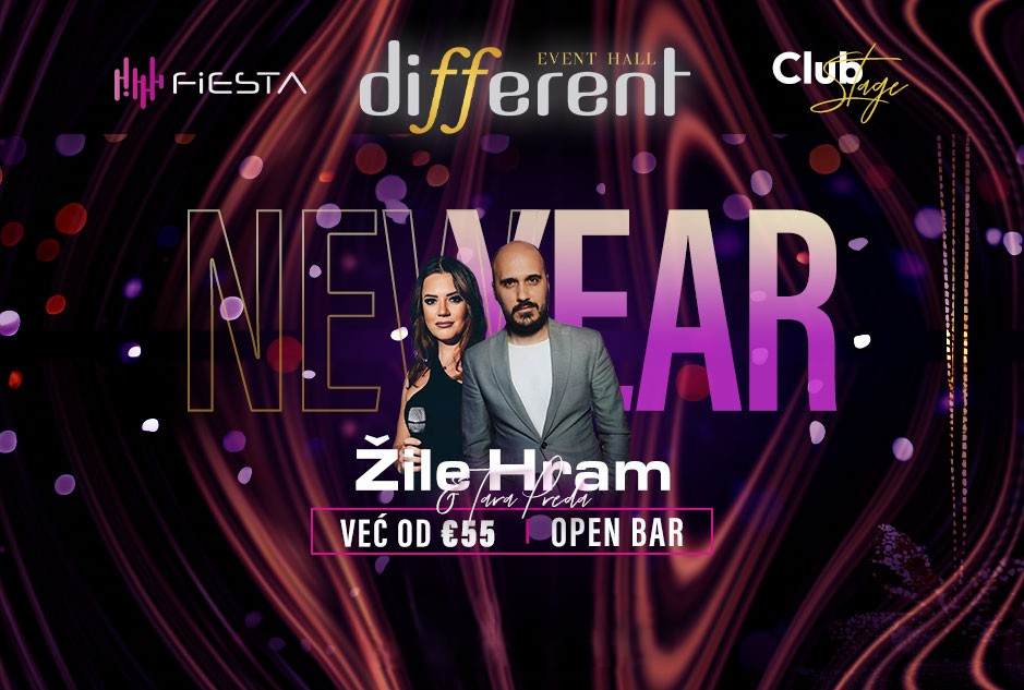 Different Event Hall Club Stage Doček Nove godine