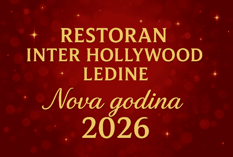 Hotel restoran Inter Hollywood Ledine Doček Nove godine