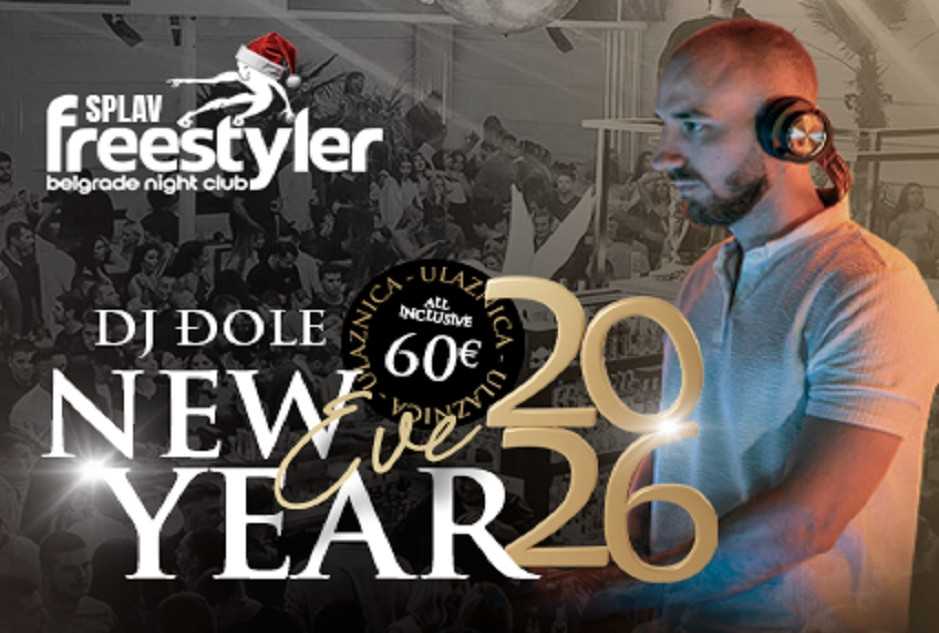 Splav Freestyler - Doček Nove godine