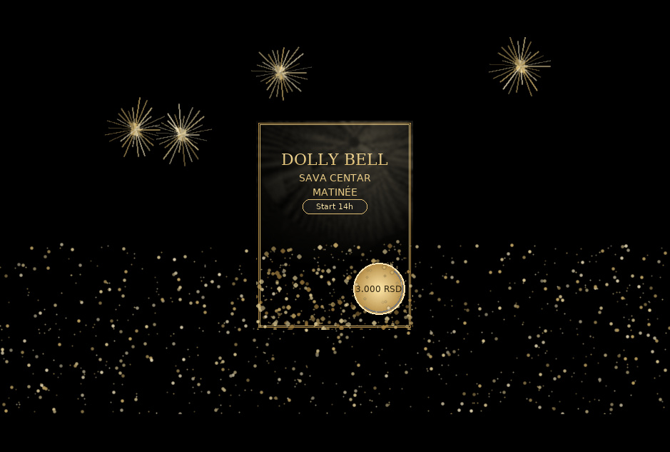 Dolly Bell Sava Centar Matinee