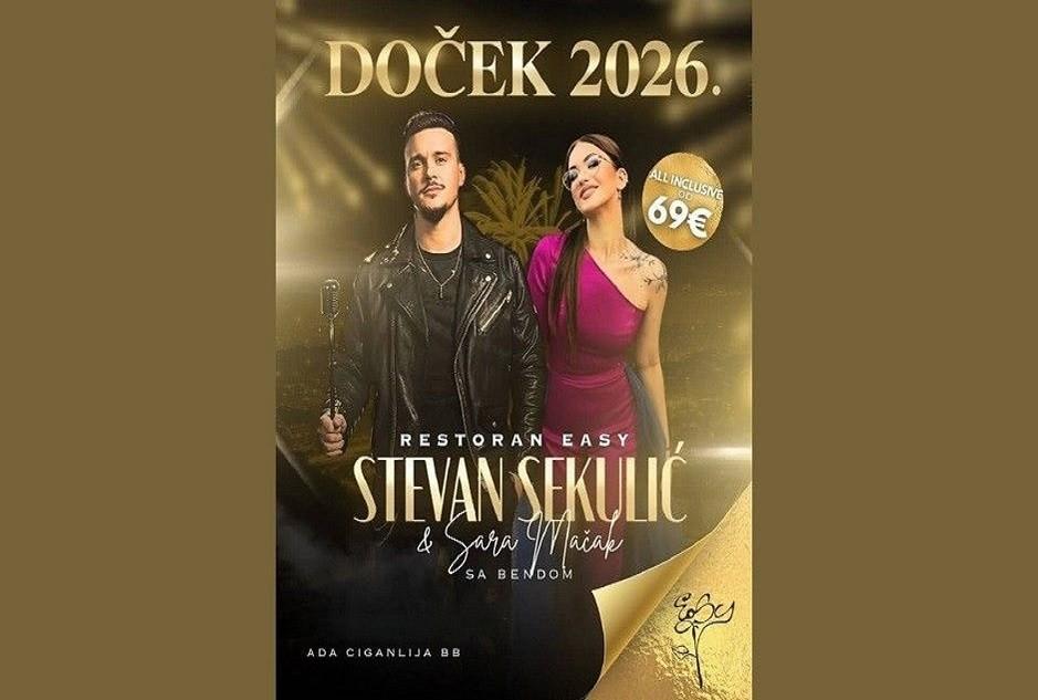 Restoran Easy doček Nove godine