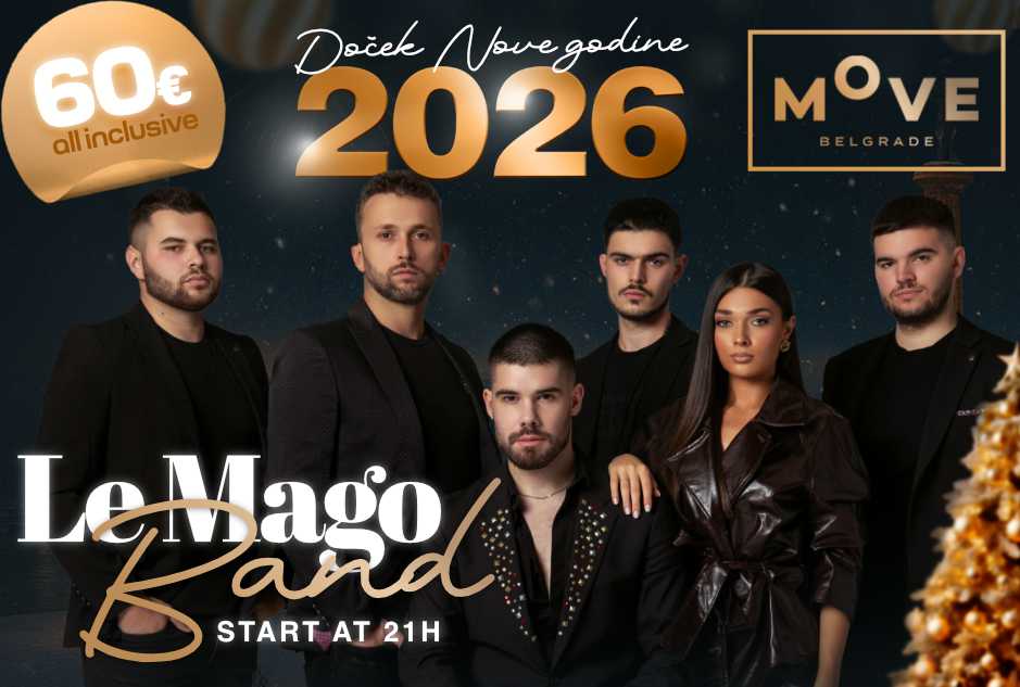 Splav Move Doček Nove godine