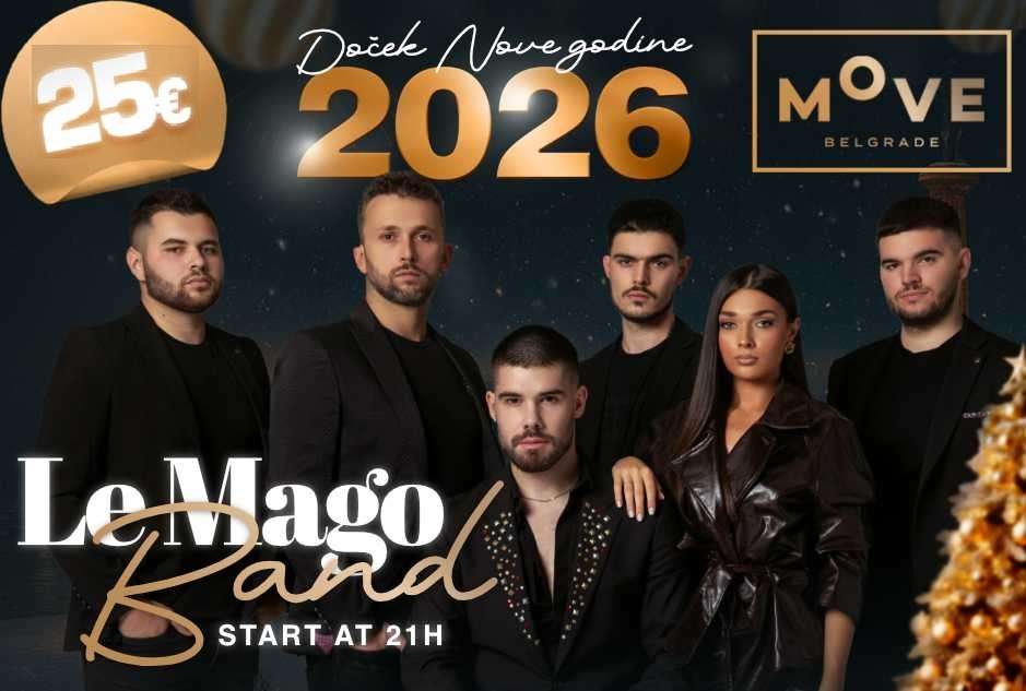 Splav Move Doček Nove godine