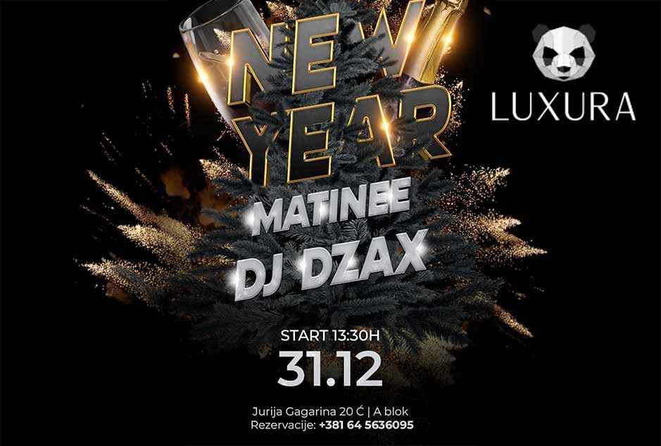 Premium club Luxura Matinee Doček Nove godine
