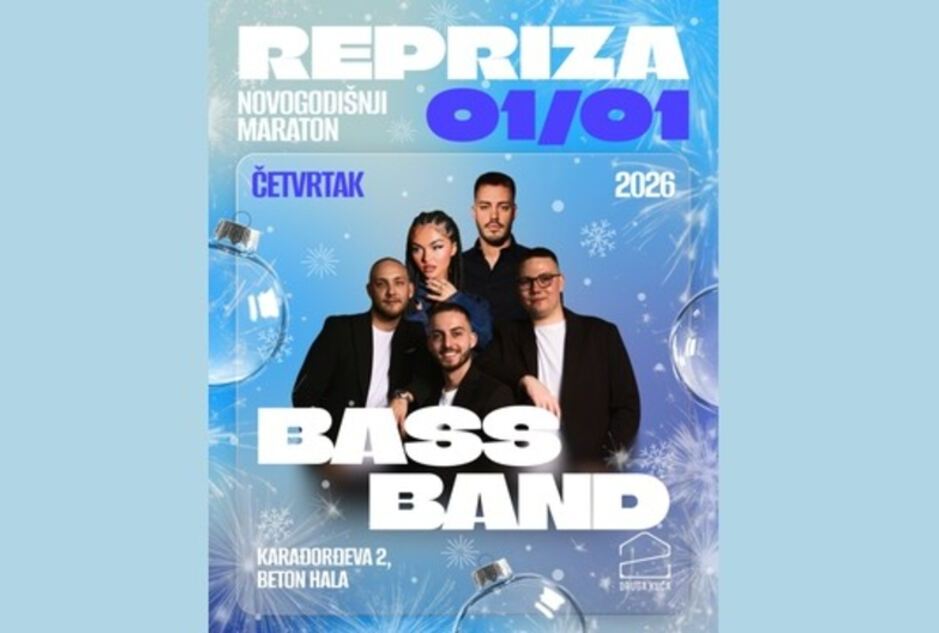 Kafana Druga Kuća Beton Hala Repriza Dočeka Nove godine