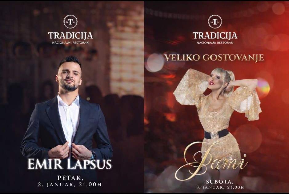 Tradicija Nacionalni Restoran Novogodišnji maraton 2. i 3. januar