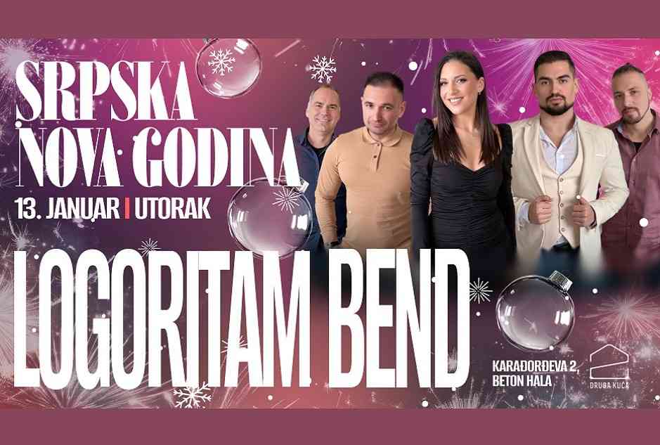 Kafana Druga Kuća Beton Hala Doček Srpske Nove godine