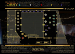 lobby mapa  doček Nove godine