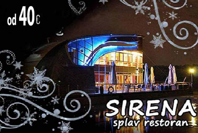 Splav Restoran Sirena Nova godina